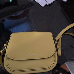 Marc Jacobs yellow crossbody bag, EUC